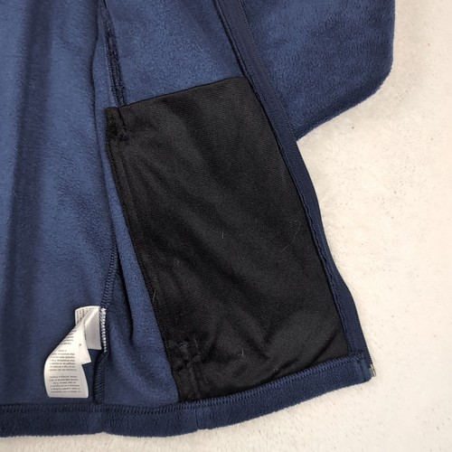 Columbia Youth Flanker Fleece Cleveland Guardians Jacket Blue Zip Up Large 14/16 - Picture 4 of 7
