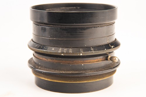 Wollensak Velostigmat 15 1/2 Inch 394mm f/10 Copy Process Barrel Lens w Ring V29 - Picture 9 of 9