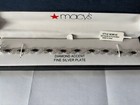 MACY'S DIAMOND ACCENT FINE SILVER PLATE TENNIS BRACELET  NEW IN BOX JEWELRY — photo 4