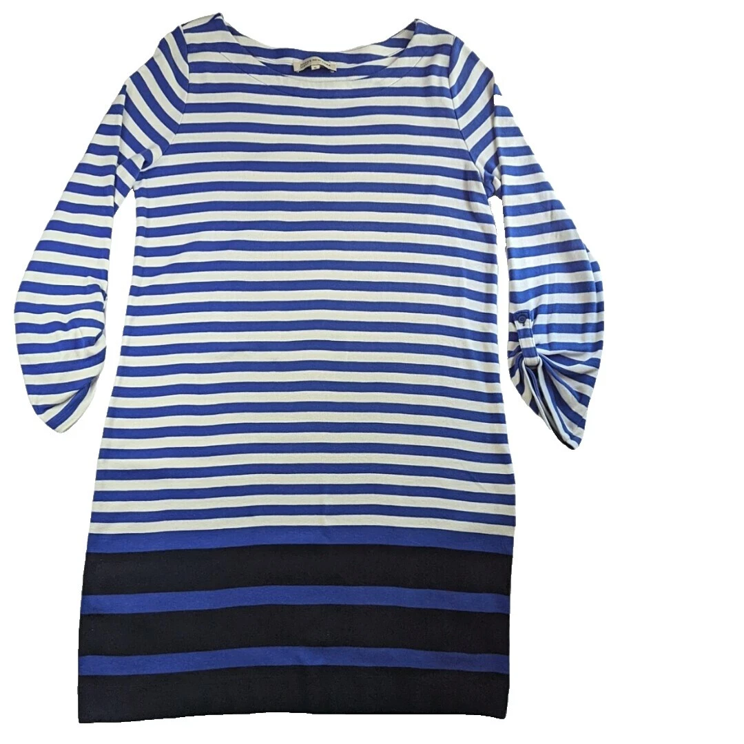 Jones New York Cotton Casual Striped Dresses for Women