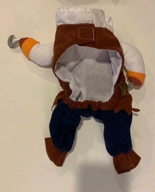 Pet шаг в пират костюм с набитые руки крюк руки маленькая собака кошка Хэллоуин - Изображение 3 из 4