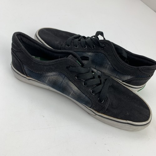 Tony Hawk Black Sneakers Mens Shoes Size 10.5 M Plaid - Picture 4 of 9