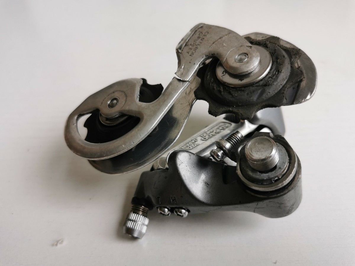 Vintage 2 Used Shimano 600 Tricolor RD-6400 Rear Derailleur 88-91 Road Bike (WG
