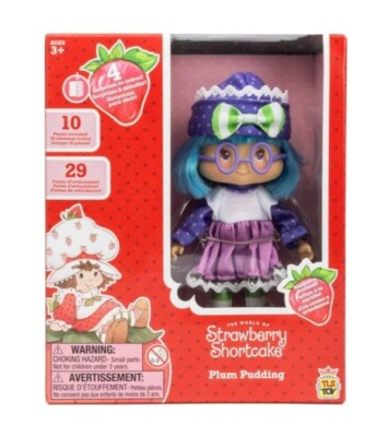 SDCC 2024 THE LOYAL SUBJECTS STRAWBERRY SHORTCAKE PLUM PUDDING SCENTED DOLL PRE