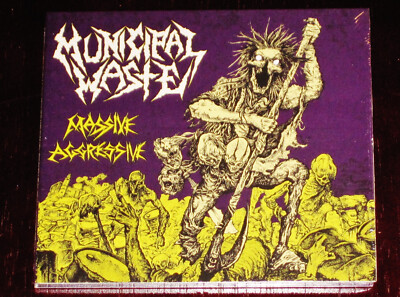 Municipal Waste: Massive Aggressive CD Earache Records UK MOSH375CD Digipak NEW