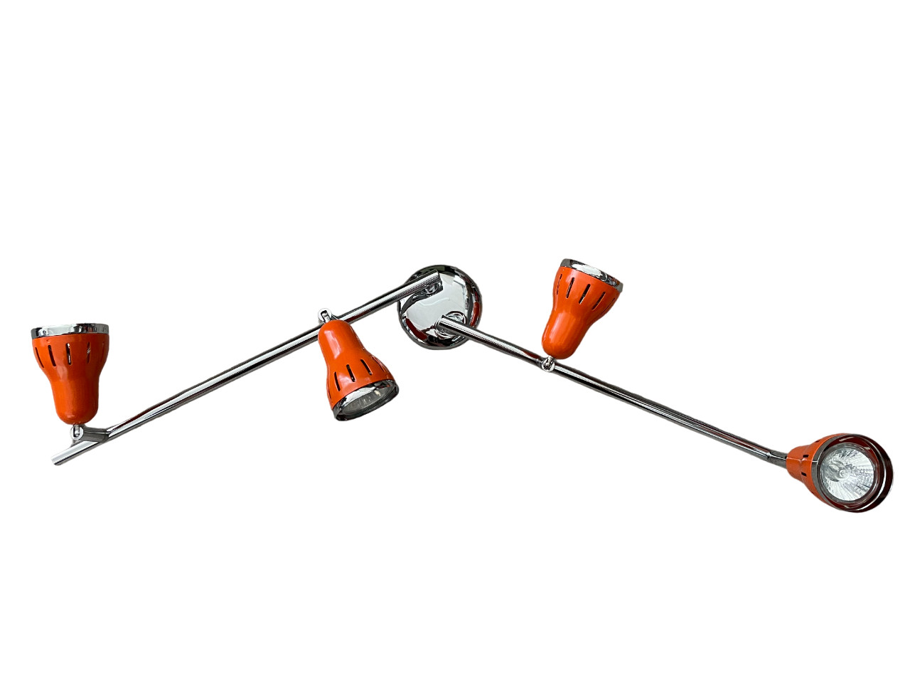 Offerta Lampadario Brilliant Hugo 4 Luci Arancio 50W - Qualità Garantita