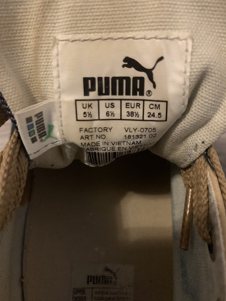 Size 6.5 - Puma 3 Time Lo Denim Blue for sale online | eBay