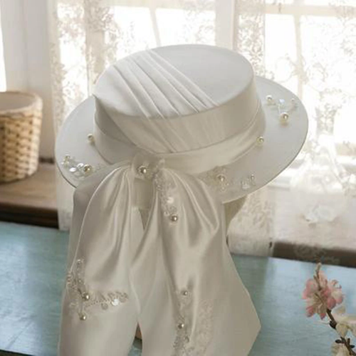 Bowknot Boater Cap Wedding Party Hat | eBay