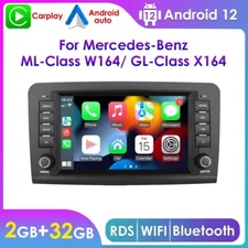 Apple Carplay Car Radio GPS Android 11.0 For Mercedes Benz ML-W164 ML350 GL-X164