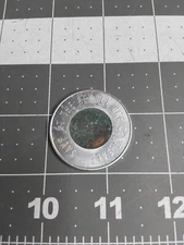 1954 d Save at the Rexall 1 Cent Sale Encased Lincoln Wheat Penny