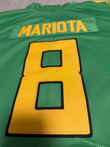 Nike Men's Oregon Ducks Marcus Mariota #8 Green Football Jersey Size Large - Picture 8 of 8