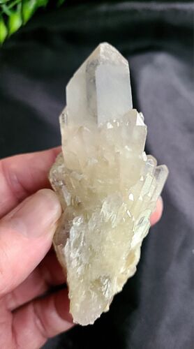 3.5" Beautiful & Powerful Citrine Kundalini Candle Quartz Crystal Cluster Point - Picture 3 of 24