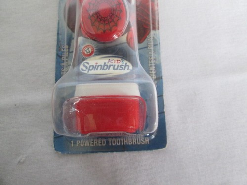 2013 Ultimate Spider-Man Kids Spinbrush Powered Toothbrush Marvel New - Picture 3 of 5