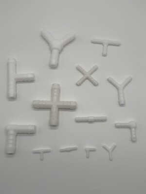 Norma Schlauchverbinder Winkel-T-Y-Gerade-Verbinder 3, 6, 8, 10, 12 mm auswählen