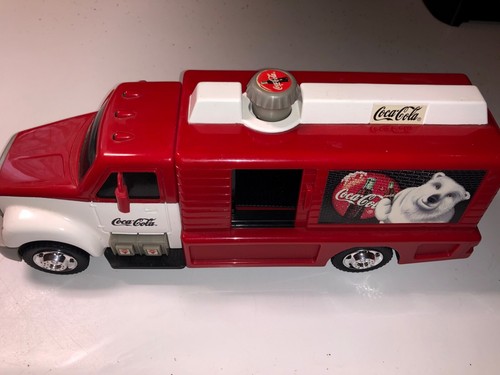 Matchbox Coca Cola Bottle Beverage Delivery Truck 13" Scale Model Lights Sound