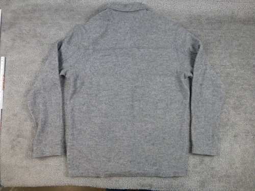 BANANA REPUBLIC Boucle Shirt Jacket Men Size Medium Gray Heather Button Up NWT - Picture 4 of 10