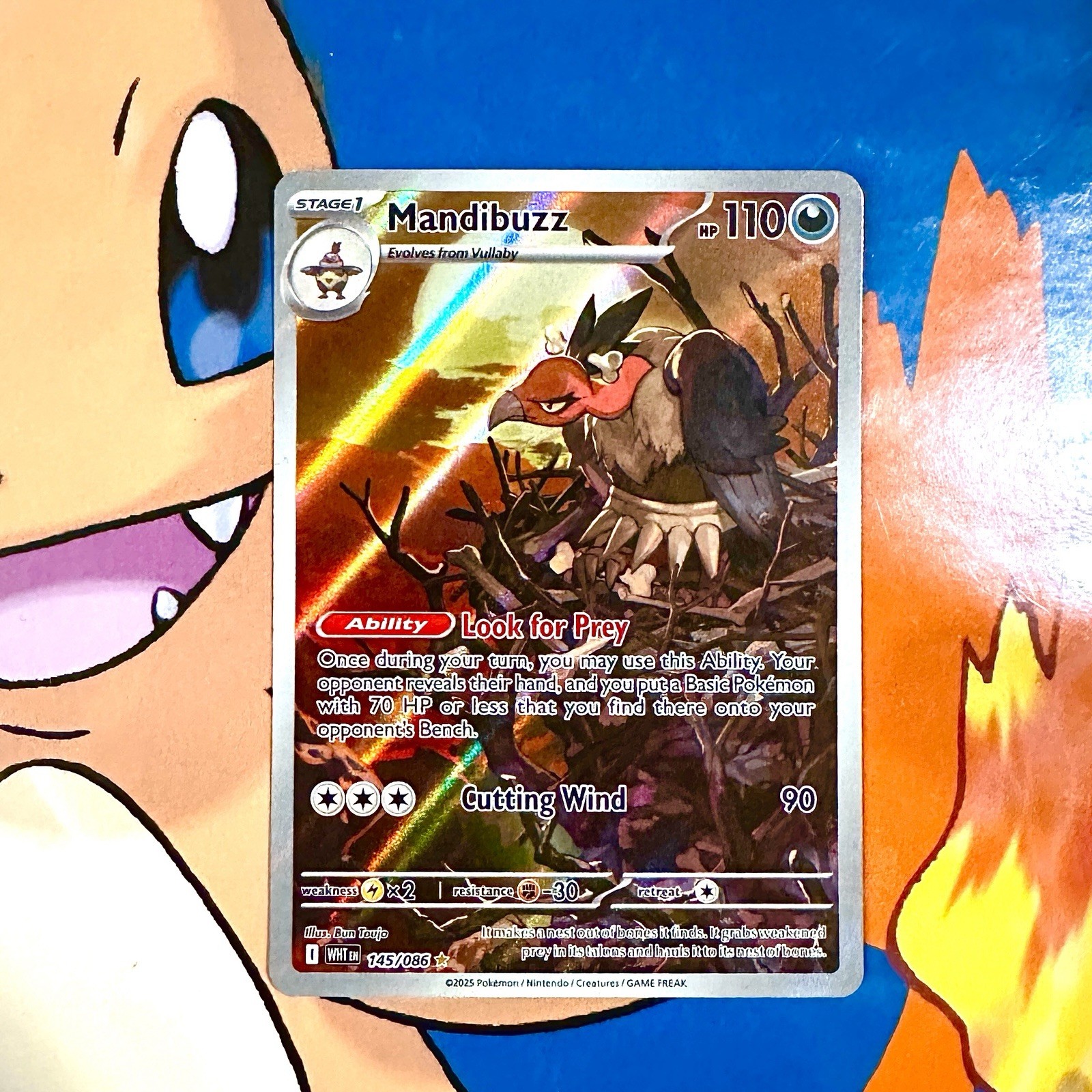 Mandibuzz - 145/086 - SV: White Flare (WHT)