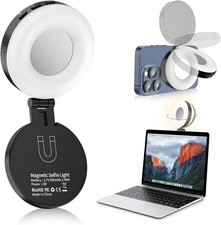 Magnetic Selfie Light with 4 Color Modes for ...