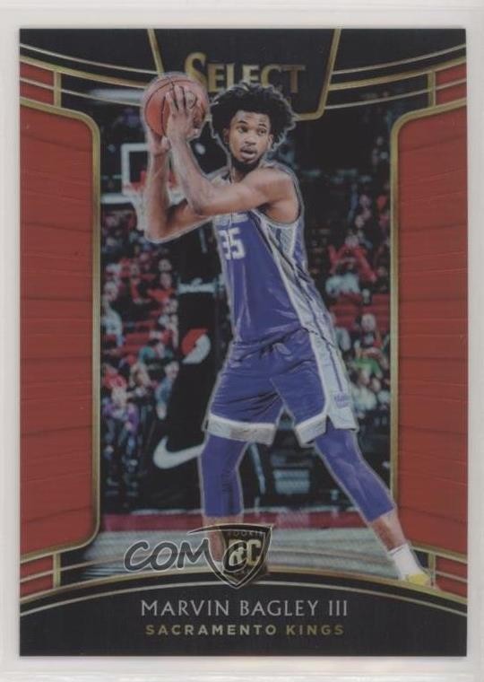 2018-19 Panini Select Concourse Red Prizm /199 Marvin Bagley III #15 05by