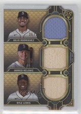 2022 Topps Triple Threads Relic Combos 36/36 Julio Rodriguez Jarred Kelenic 1d20
