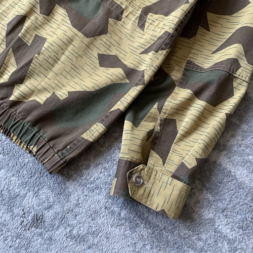 APC Jacket Brown Khaki Medium Field Utility Military Geometric Camo Multi Pocket - Picture 13 of 16