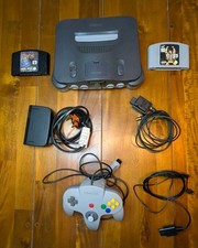 Nintendo 64 Console – Fully Working, 2 Games Included, Official N64 Retro Bundle