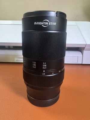 Brightin Star 60mm F2.8 APS-C Manual 2x Macro Lens -Canon EF-M Mount Mirrorless