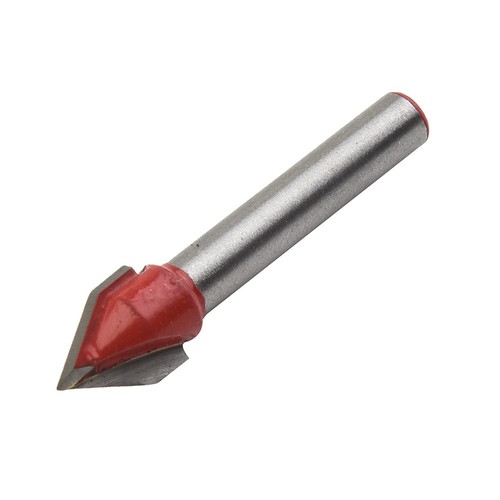 CNC 60° Router Engrave Woodworking V Groove Bit 6*10mm Dual-edged Cutter Tool - Picture 11 of 19