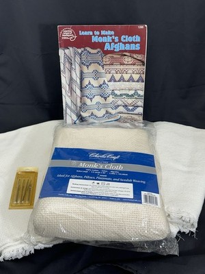 Charles Craft Monk's Cloth New in Package plus 2 more pieces, book and needles