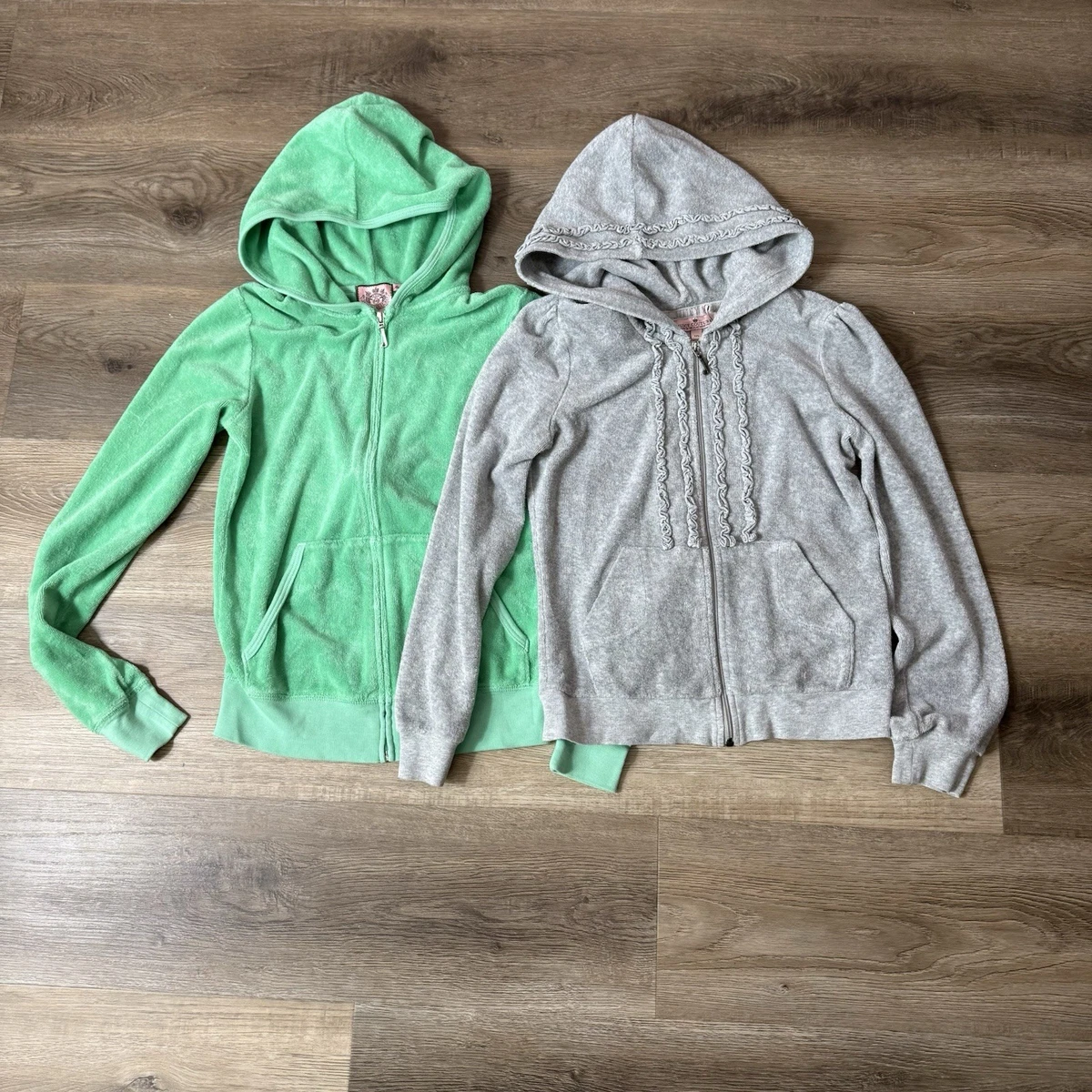 Juicy Couture Velour Gray Hoodies & Sweatshirts for Women for sale