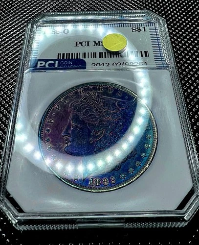 1882 O MORGAN SILVER DOLLAR GEM/BU ++++++ MONSTER PURPLE!!!!😈