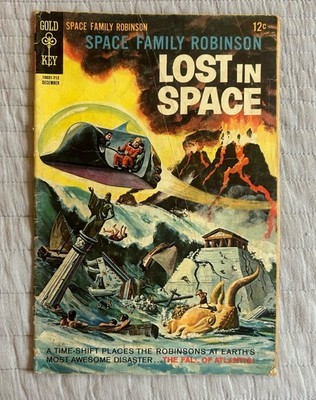 Space Family Robinson LOST IN SPACE #25 GOLD KEY 1967 George Wilson cover art