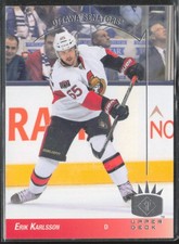 2013-14 UD SP Authentic Erik Karlsson 93-34 Base Retro