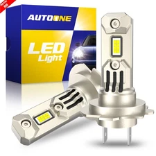 AUTOONE H7 LED Headlight Bulbs High Low Beam Light 7800000LM 100W High Power 10S