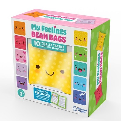 Learning Resources Express My Feelings Sitzsäcke sensorisches Spielzeug Autismushilfe ADHS