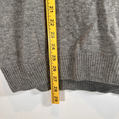 Wolsey Wollmischung Pullover Weste Herren Gr. Medium leicht grau smart - Bild 7 von 8