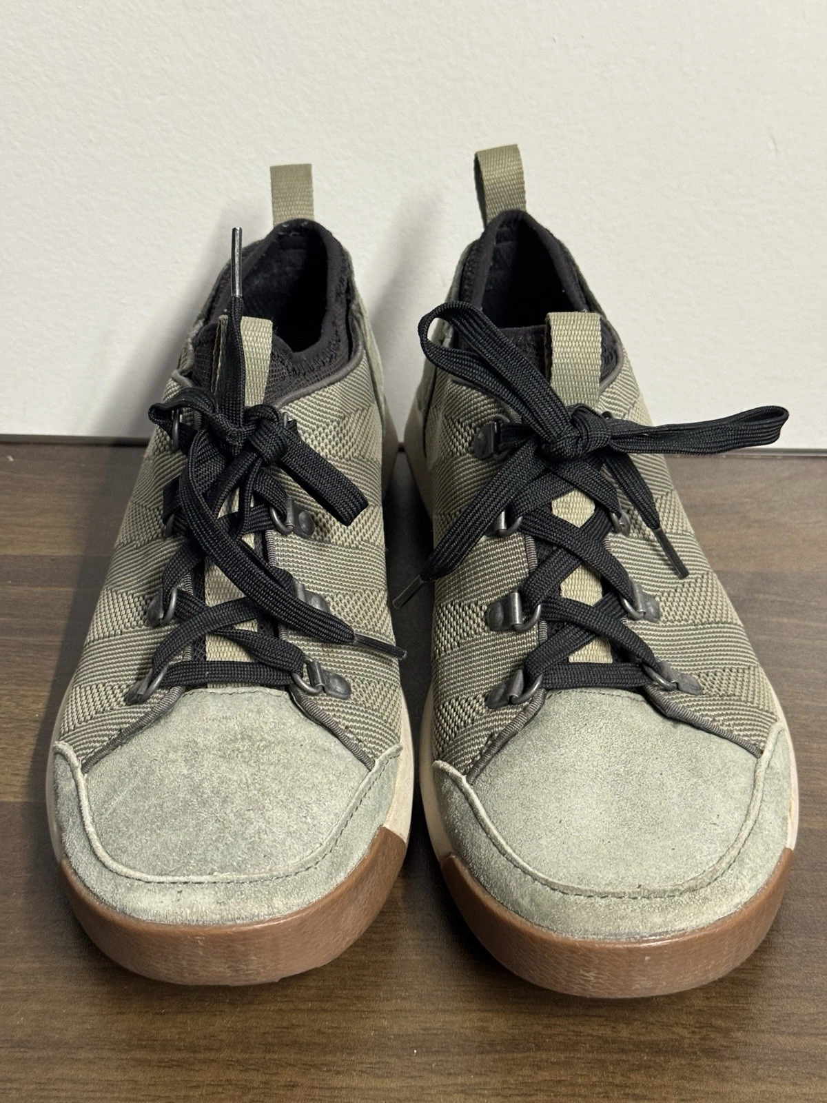 L.L. BEAN Sneakers 10 Trail Shoes Gray & Sage Women's Vista Low Ventilated