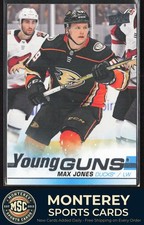 Max Jones 2019-20 Upper Deck RC #242 Anaheim Ducks