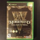 The Elder Scrolls III: Morrowind Game of the Year Edition Xbox with Map & Manual