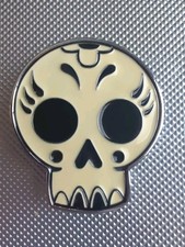 Mexican Dia De Muertos Cute Skull Belt Buckle