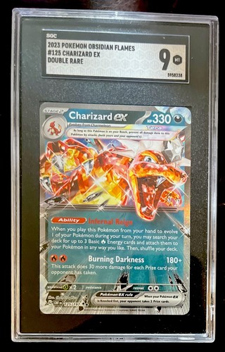 Charizard ex graded SGC 9 for sale on eBay
