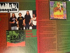 Bongzilla, recorte vintage de dos páginas