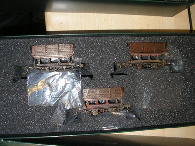 Bachmann Spectrum On30 Mining Muldenkipper. Holzseitenteile. Menge 3. Diecast. 29801