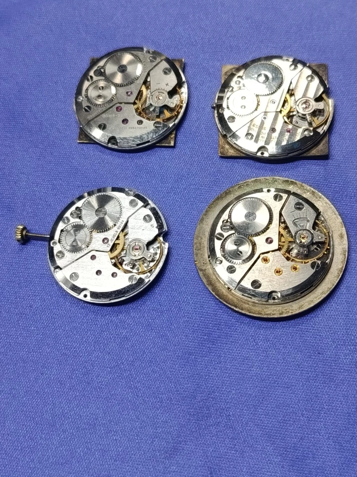 Peseux 7001.job lot of 4. Running - Image 2 of 2