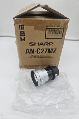 Sharp Tele-Zoom Projector Zoom Lens, AN-C27MZ, 53.8-82.9mm f/2-2.8 for XG Series