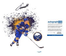 BUFFALO SABRES-RYAN JOHNSON SIGNED AUTOGRAPHED 8X10 PHOTO HOCKEY PROSPECT