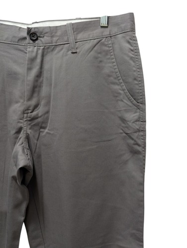 New'Haggar Men's e-CLo Life Khaki Plain Front Pants HC10353 Gray sterling 36x29 - Picture 7 of 12