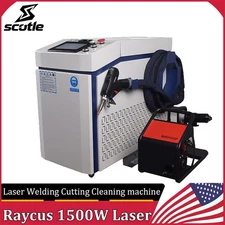 Raycus 1500W 4-IN-1 Laser Welding Cutting Machine Rust Paint Oil Remover S&A US