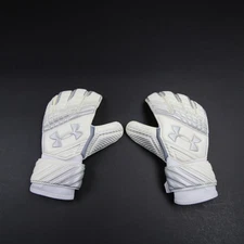 Under Armour Gloves - Goalie Unisex White/Silver New with Tags