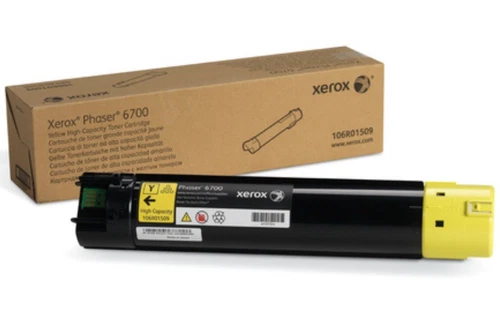 Genuine Xerox Phaser 6700 High Capacity Yellow Toner Cartridge 106R01509 - Boxed